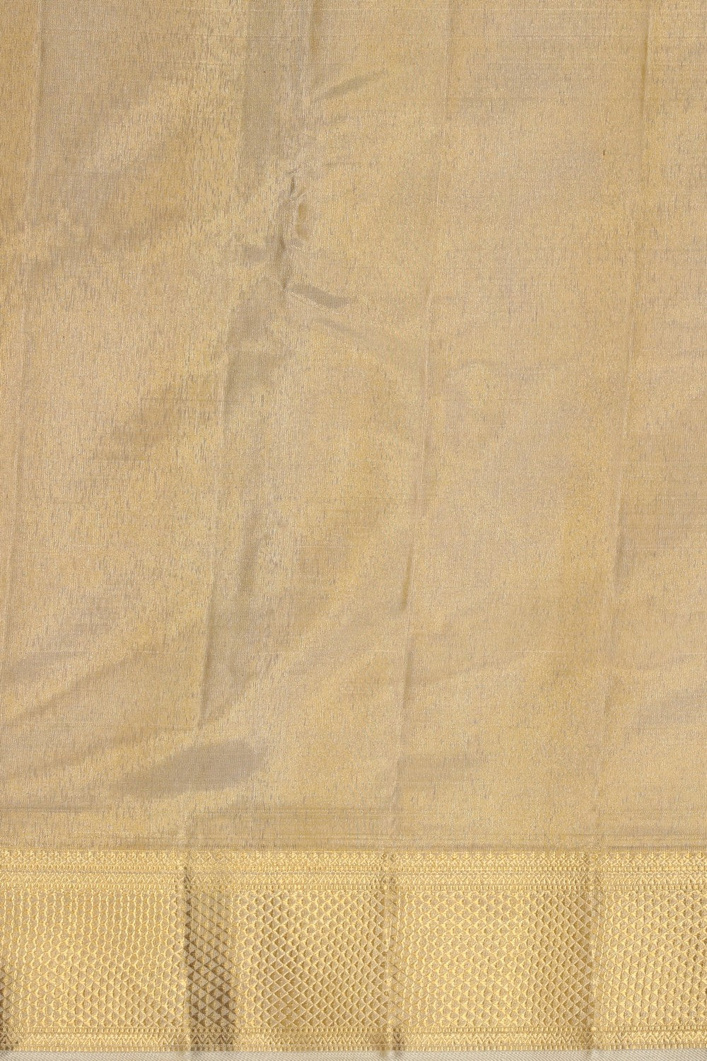 Image of Kanchi Tissue Silk Dhoti With Kanduva (8 X 4)