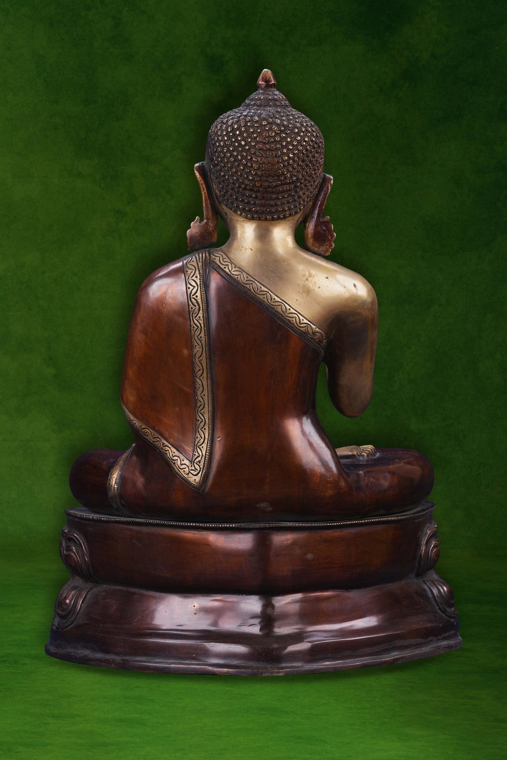 Image of Brass Gautam Buddha Deep Meditation Mudra
