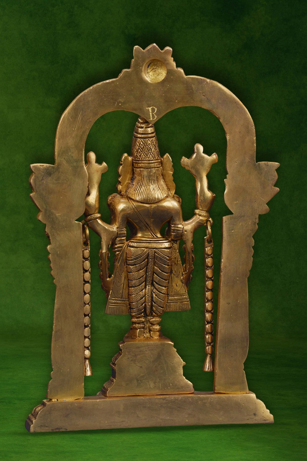 Image of Handcrafted Brass Tirupati Balaji Idol