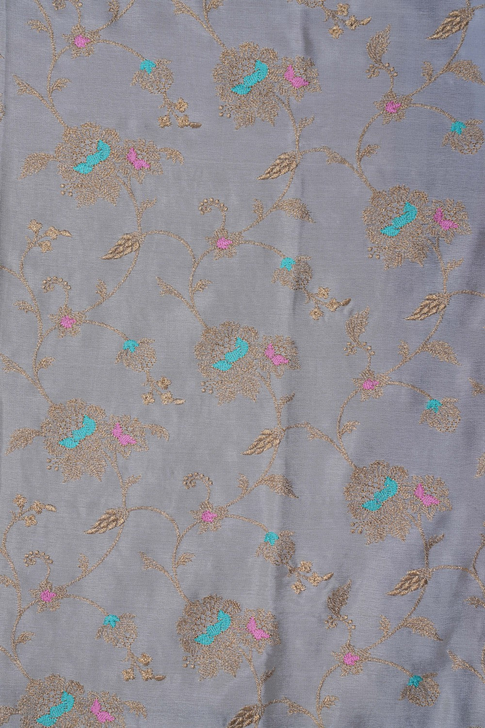 Image of Binny Crepe Off-White Saree