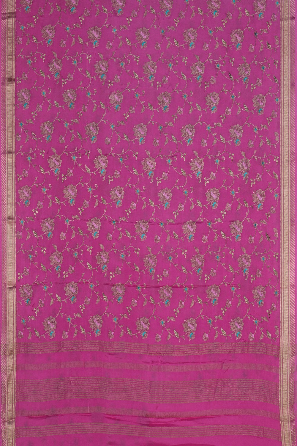 Image of Binny Crepe Pink Saree