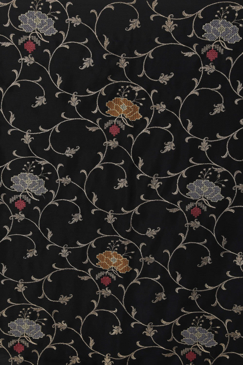 Image of Binny Crepe Black Saree