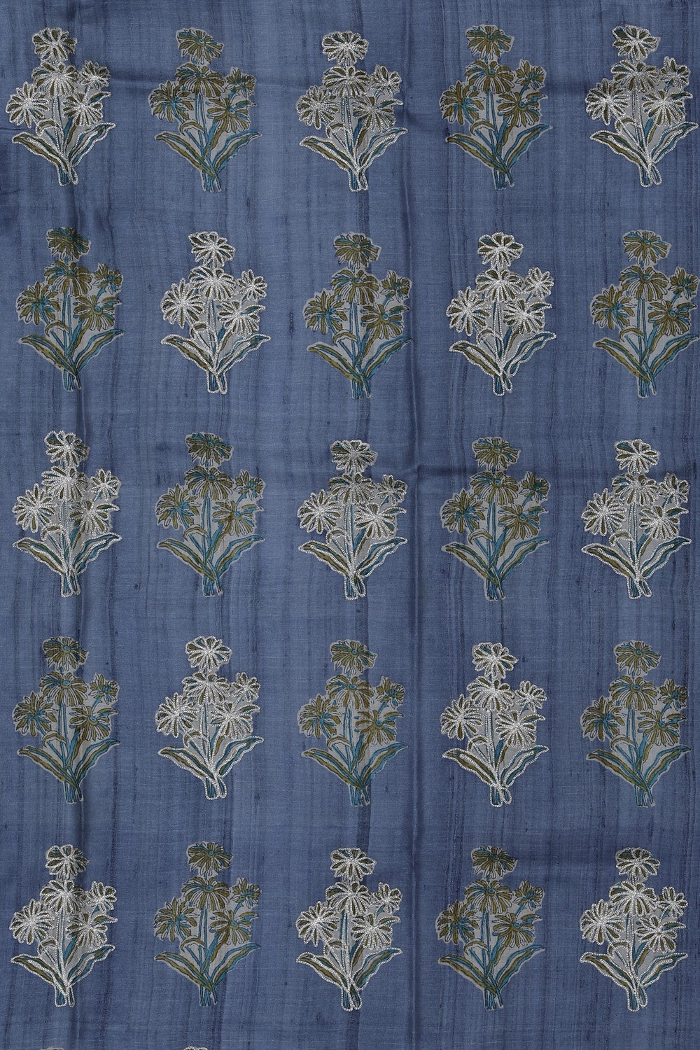 Image of A Tussar Embroidery Saree