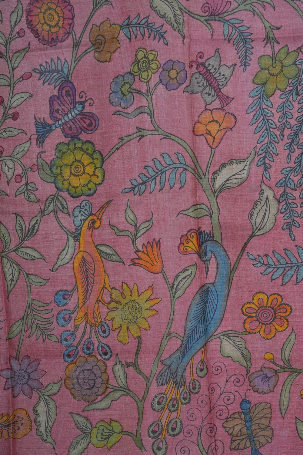 Image of Kalamkari Painting Saree