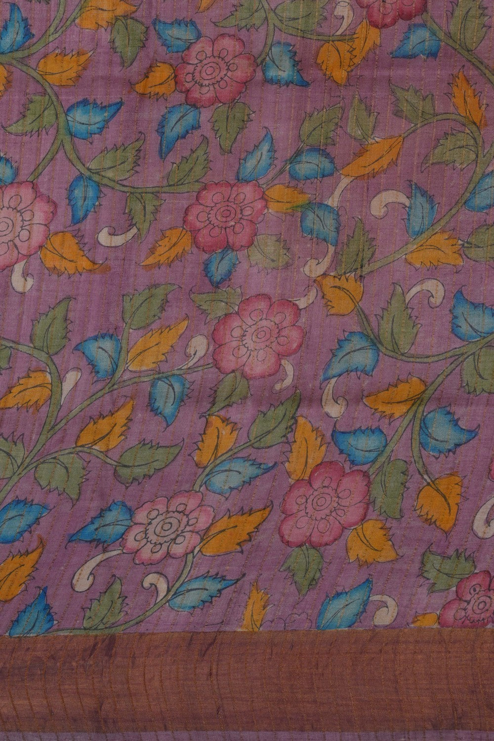 Image of Kalamkari Painting Saree