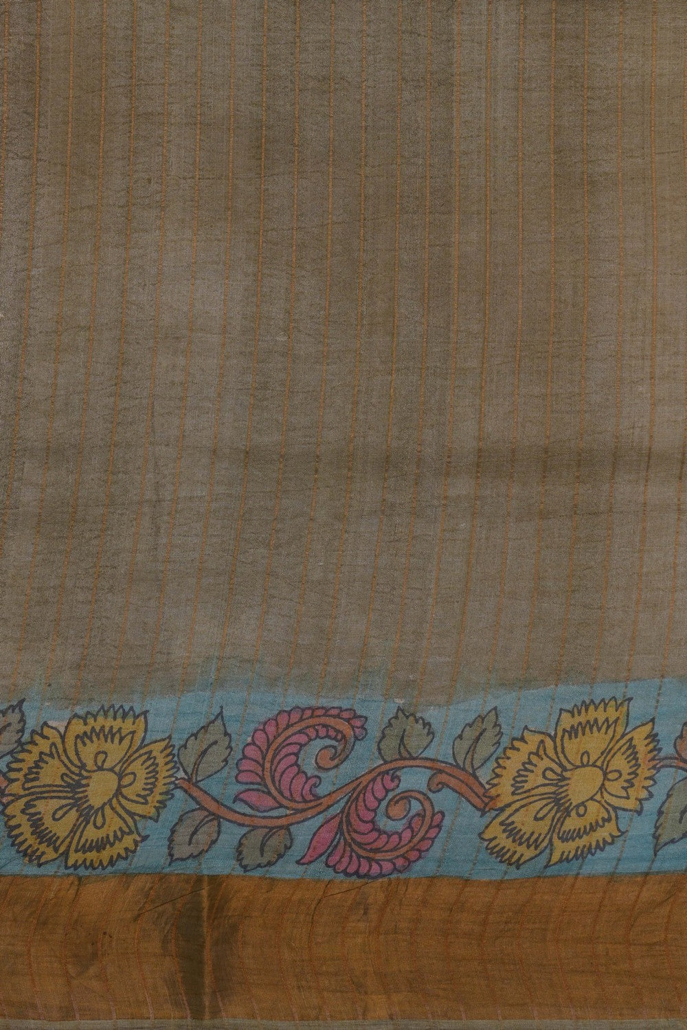 Image of Kalamkari Painting Saree