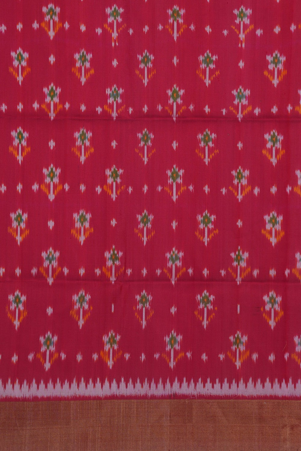 Image of Dupion Silk Blue Saree