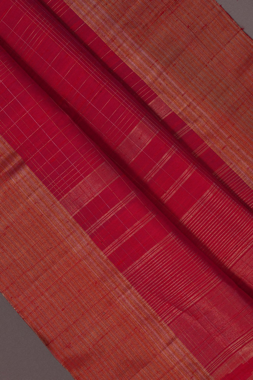 Image of Dupion Silk Pink Saree