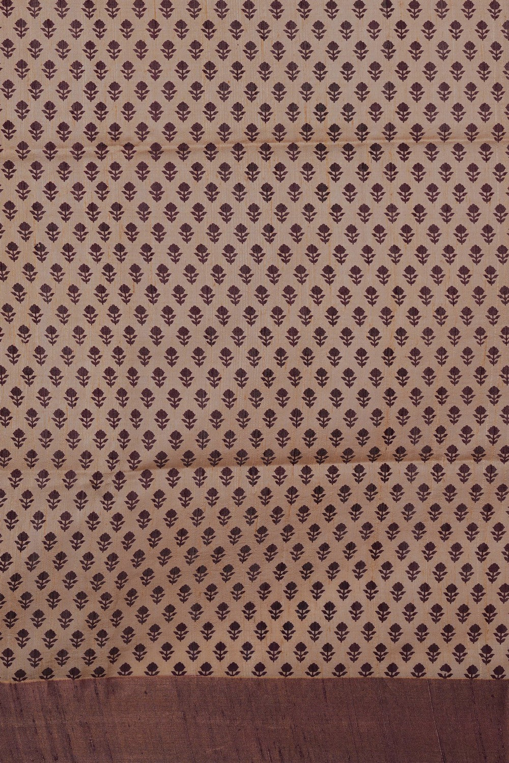 Image of Dupion Silk Purple Saree