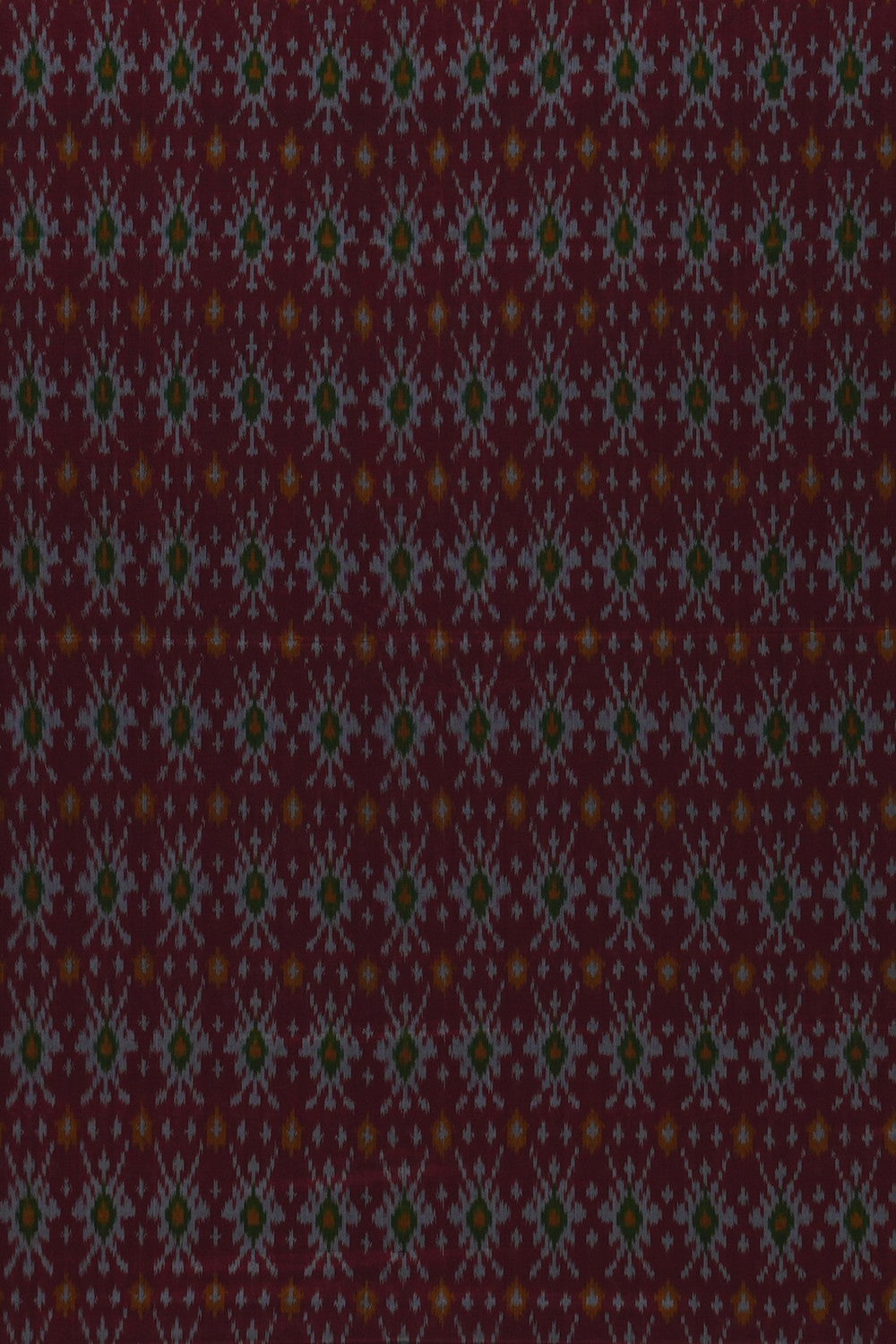 Image of Pochampally Ikat Unstitched Suit With Dupatta (3 Pcs Set)