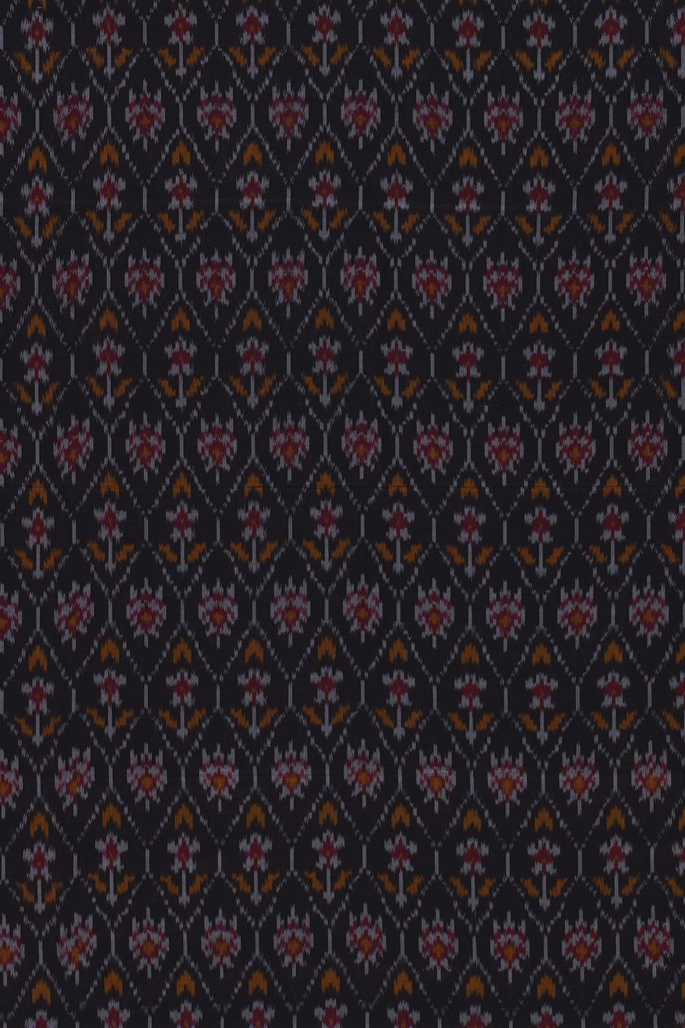 Image of Pochampally Ikat Unstitched Suit With Dupatta (3 Pcs Set)