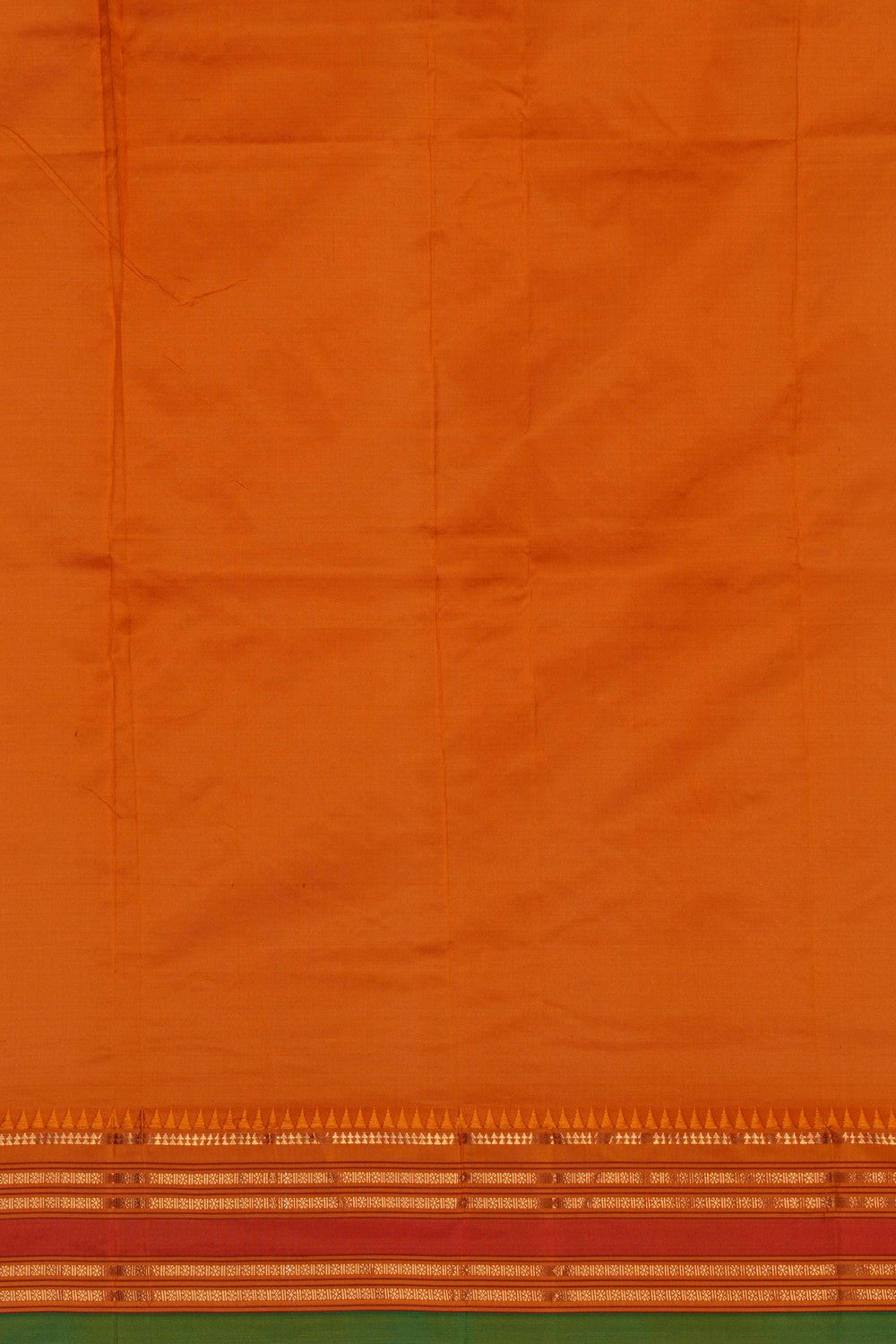 Image of Narayanpet Silk Off-White Saree