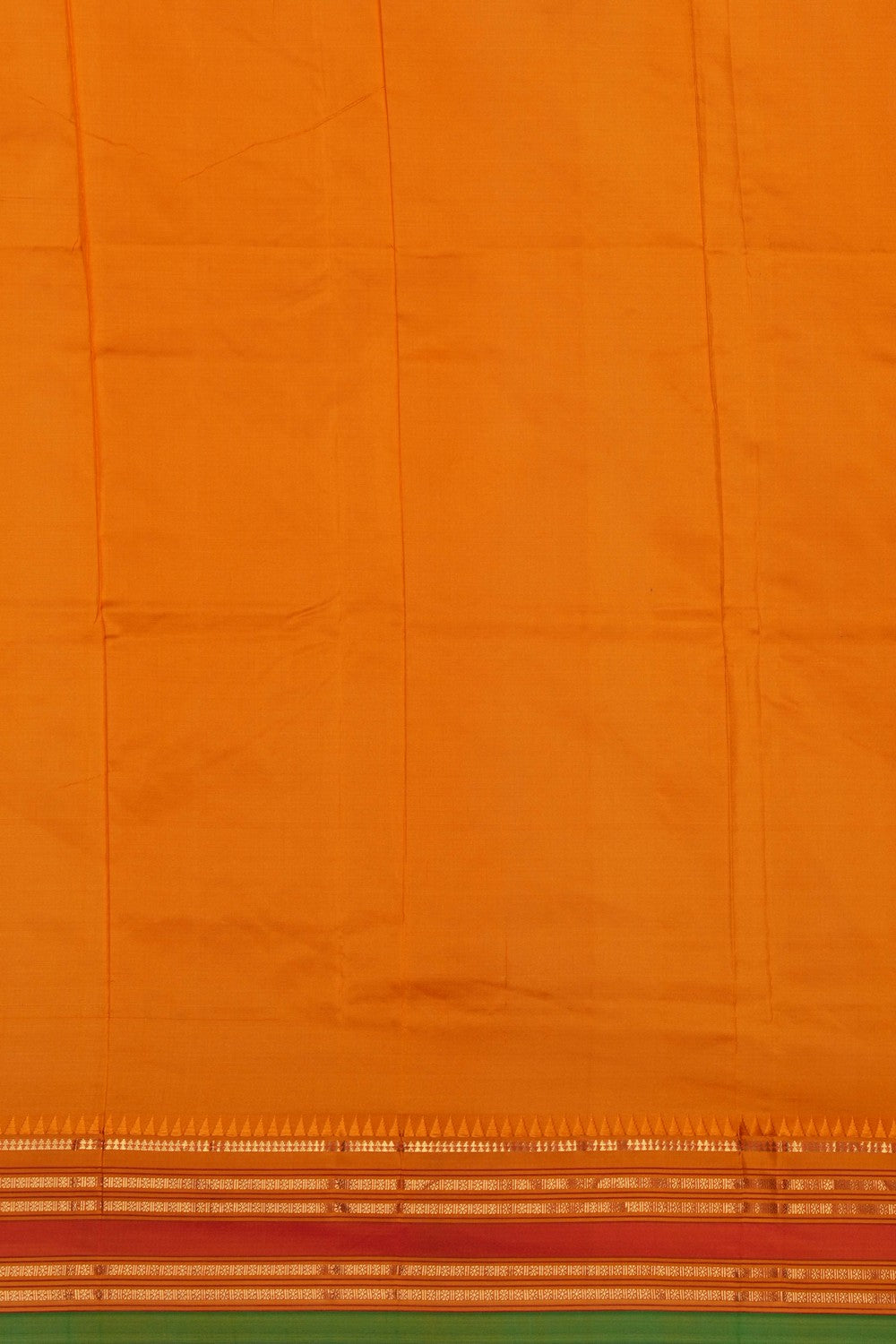 Image of Narayanpet Silk Green Saree