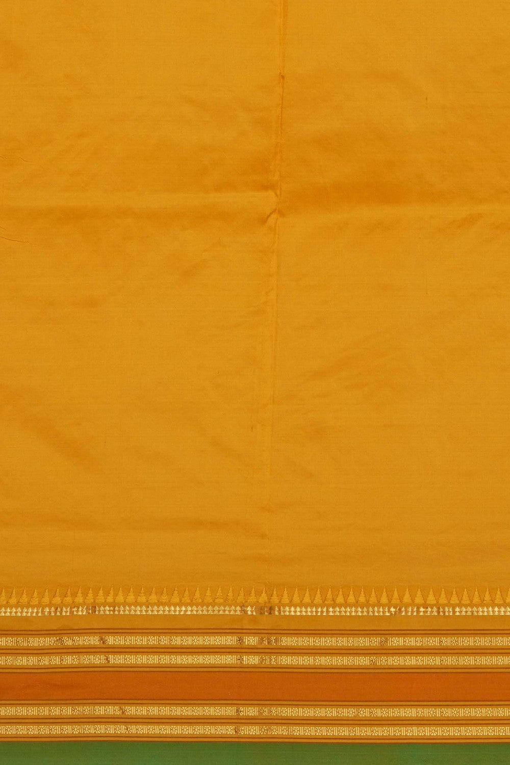 Image of Mint Green Narayanpet Silk Saree
