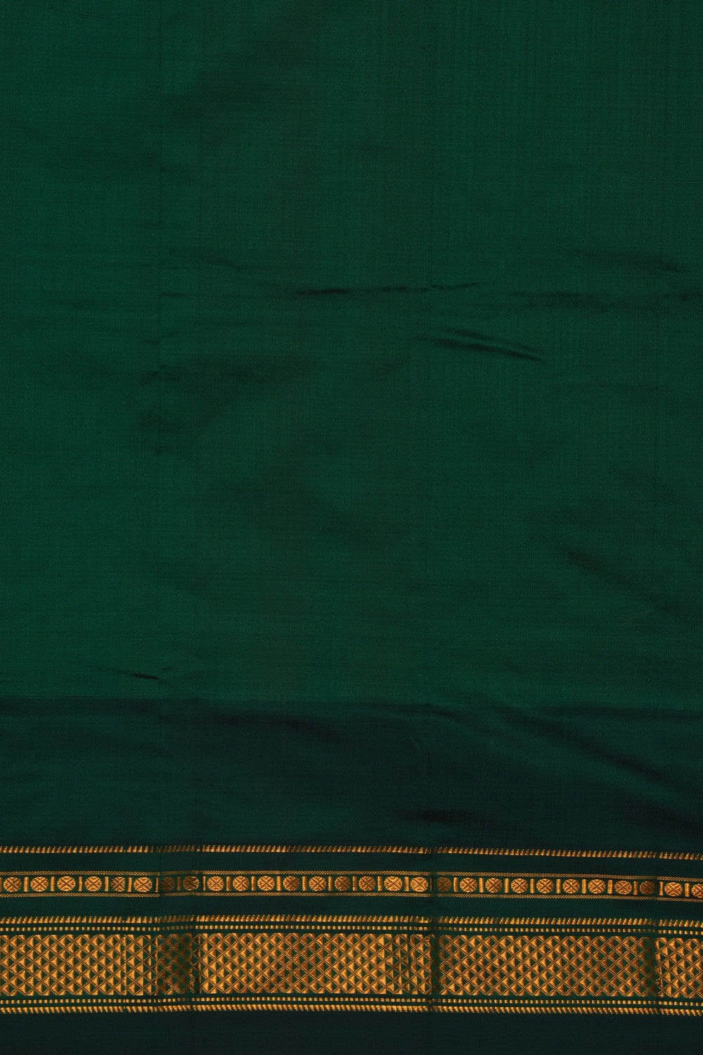 Image of Narayanpet Pure Silk Orange Saree