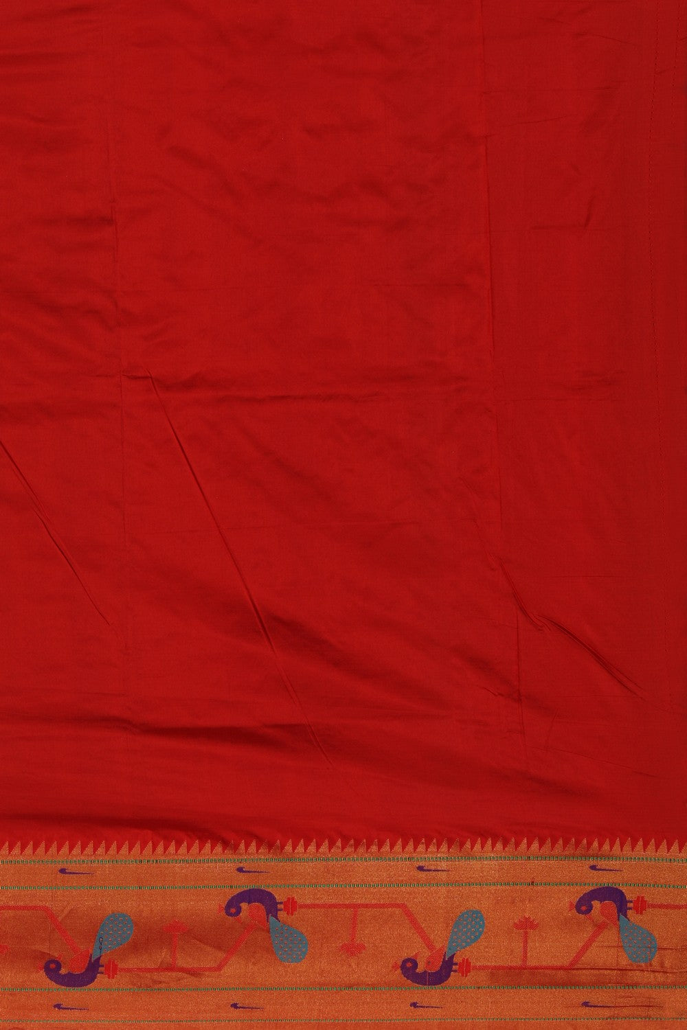 Image of Paithani Silk Green Saree