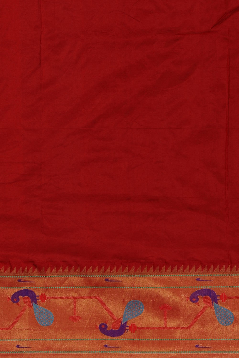 Image of Paithani Silk Purple Saree