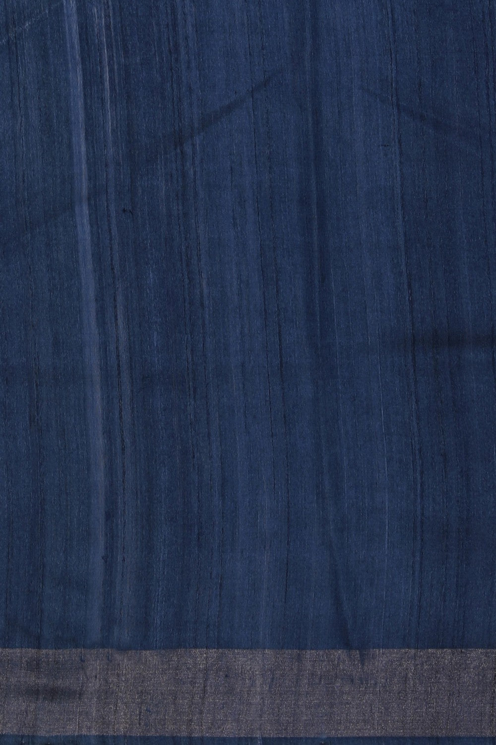 Image of Tussar Silk Blue Saree