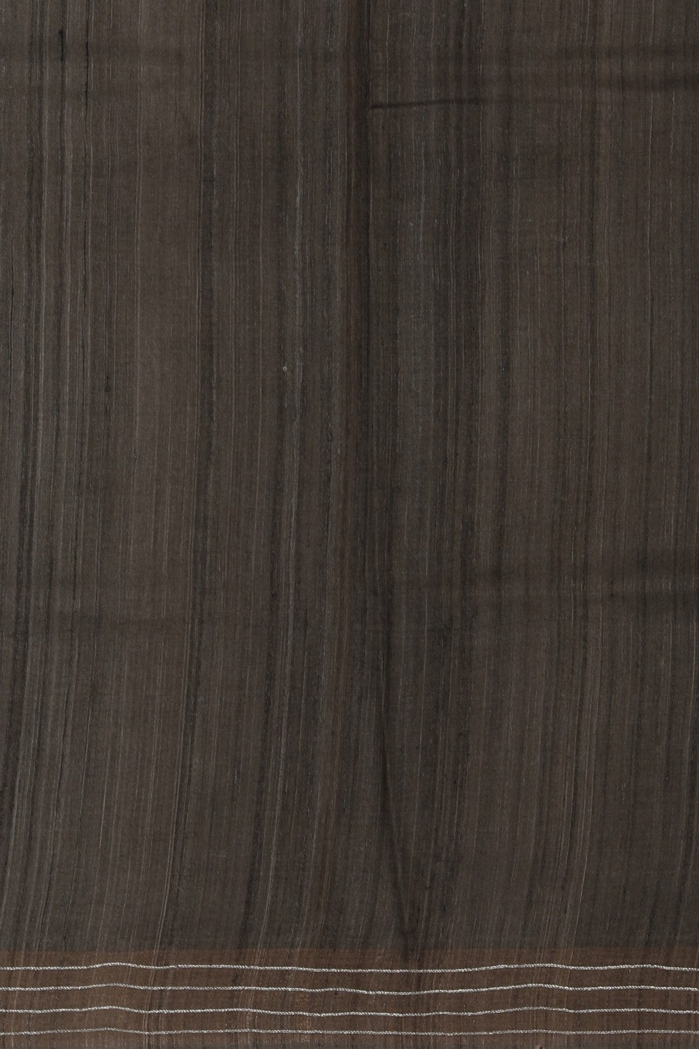 Image of Tussar Silk Blue Saree