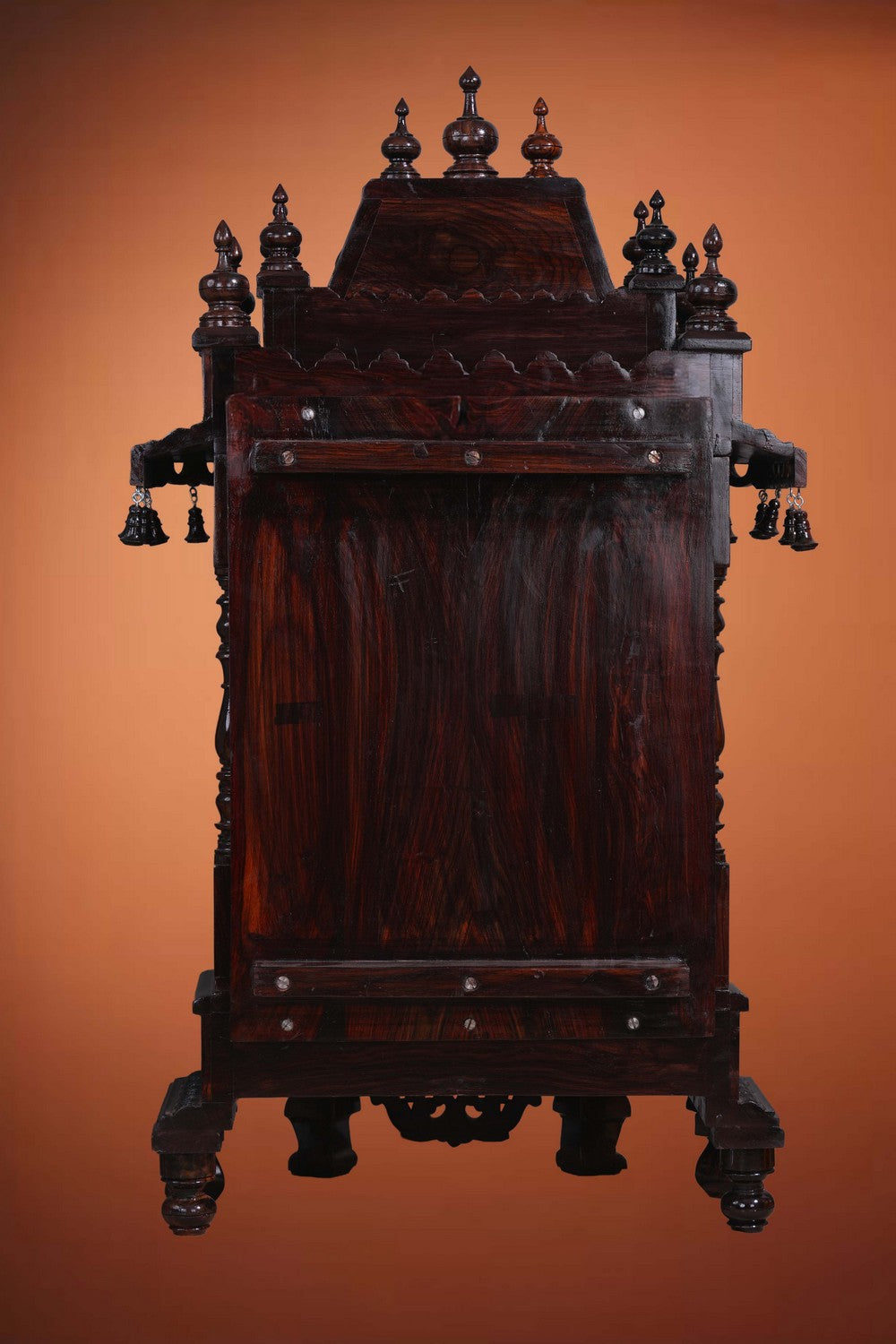 Image of Pooja Temple in Rosewood With Ganesha Inlay