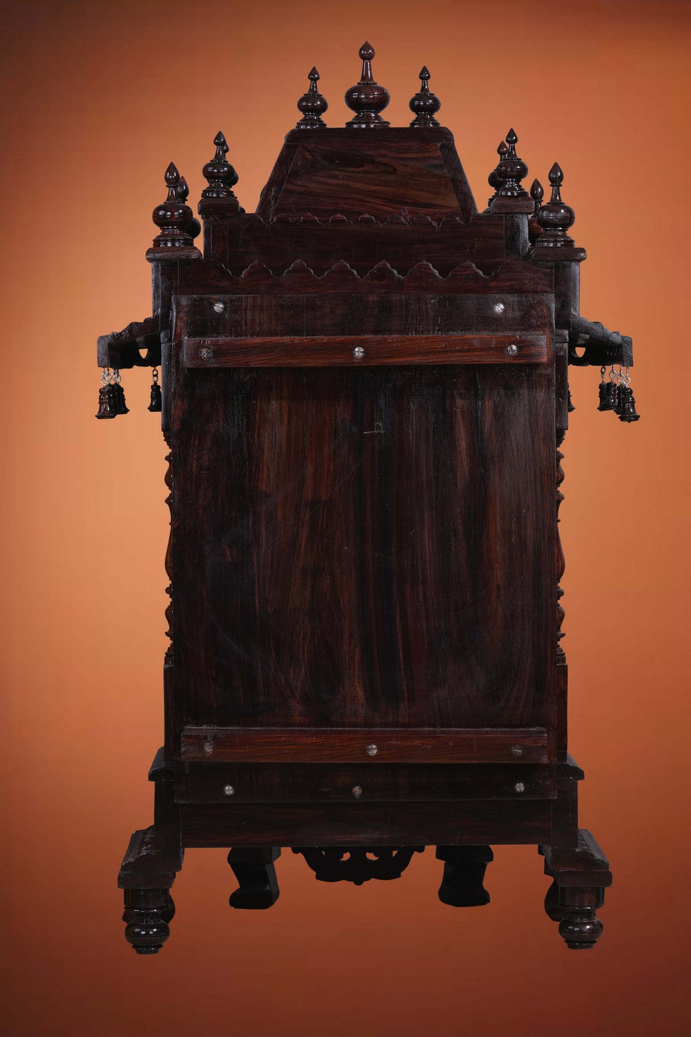 Image of Pooja Temple in Rosewood With Ganesha Inlay