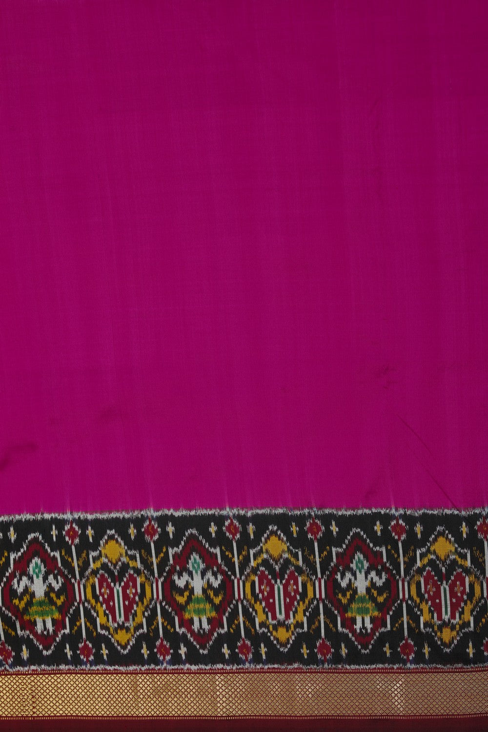 Image of Pochampally Silk Pink Saree