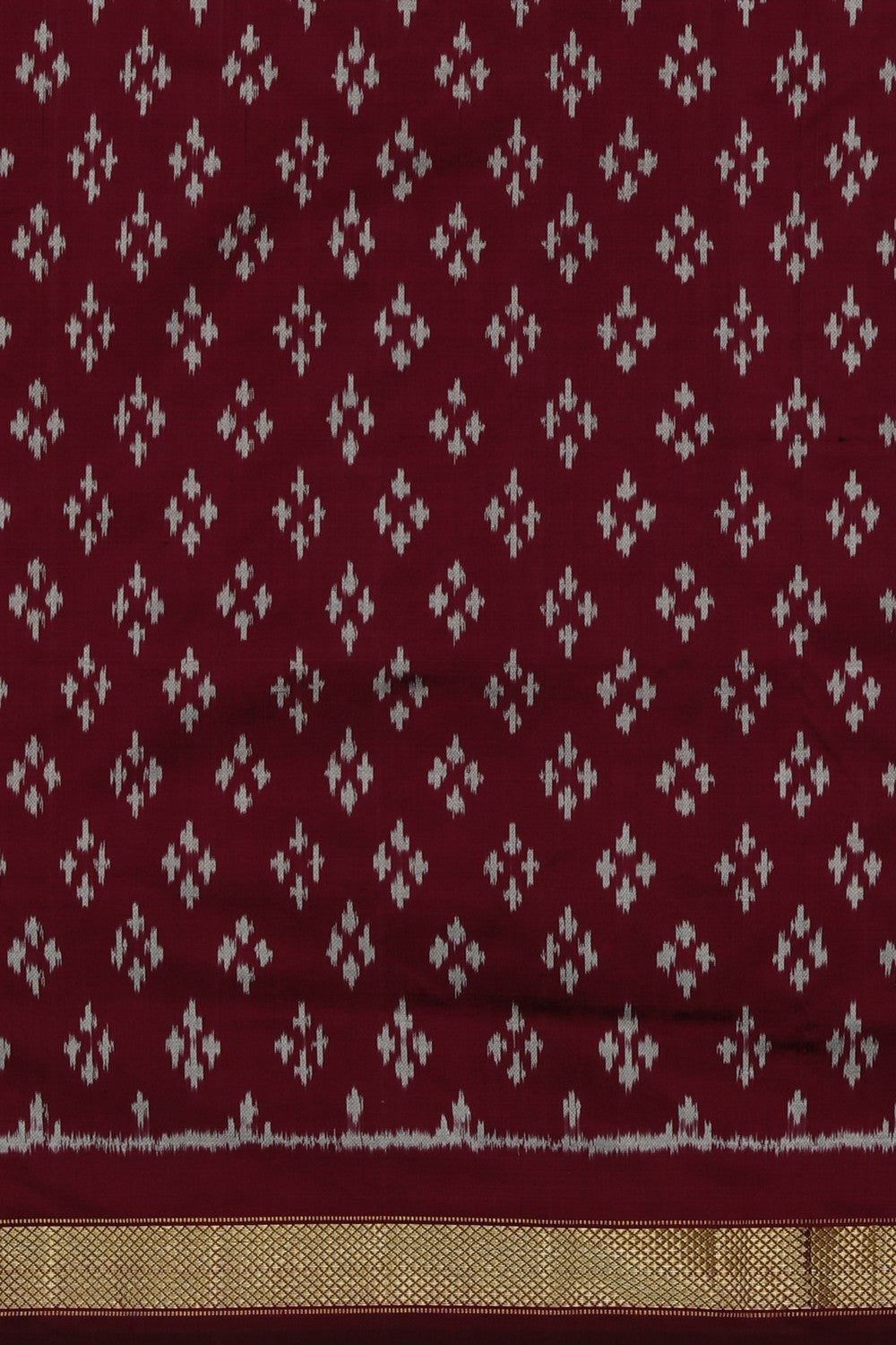 Image of Pochampally Silk Pink Saree