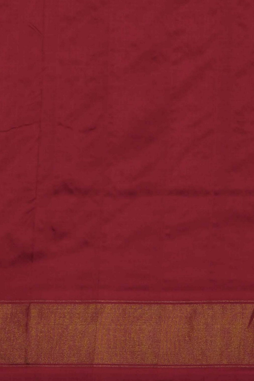 Image of Pochampally Ikat Silk Red Saree