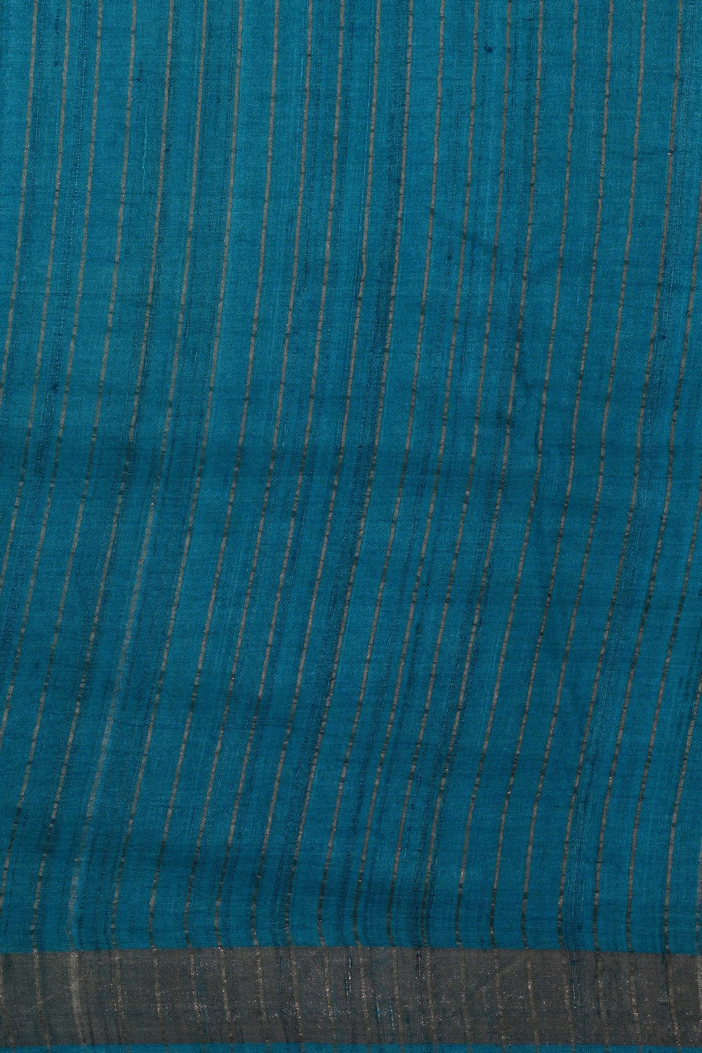 Image of Tussar Silk Black Saree