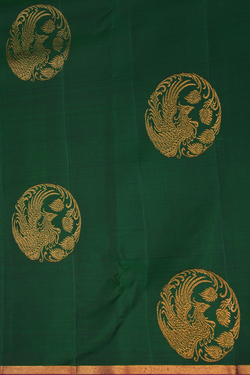 Image of Kanchipattu Green Saree