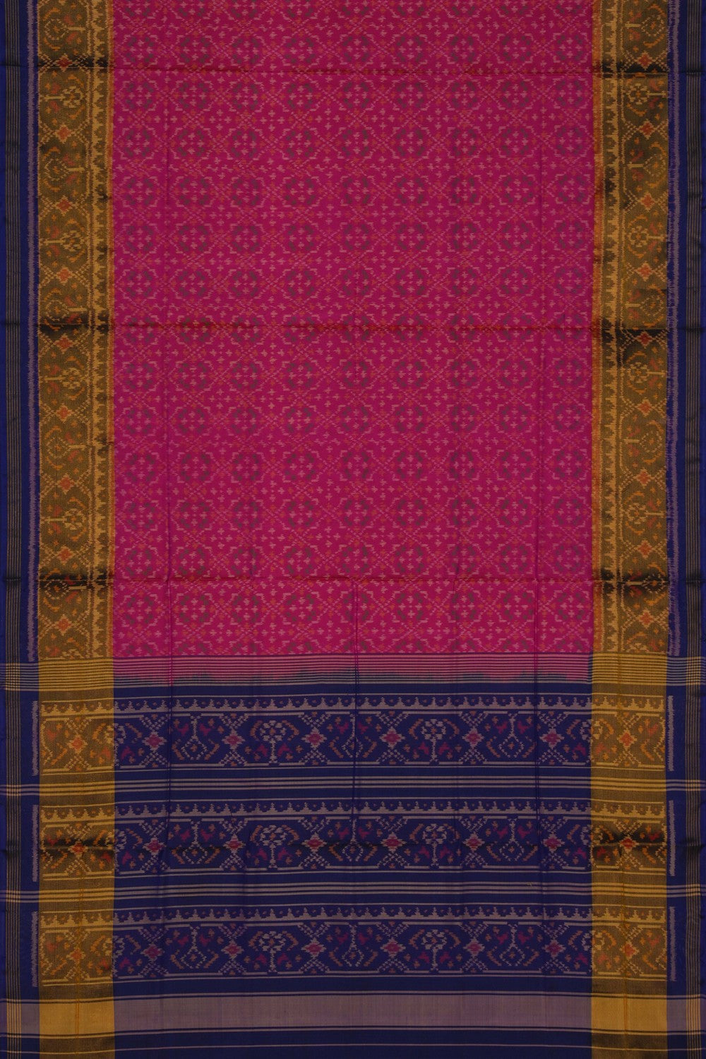 Image of Rajkot Silk Pink Saree