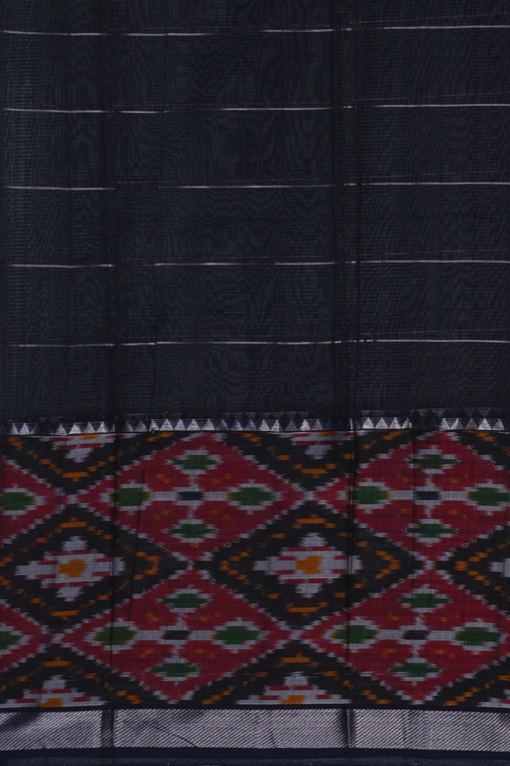 Image of Mangalgiri Black Saree