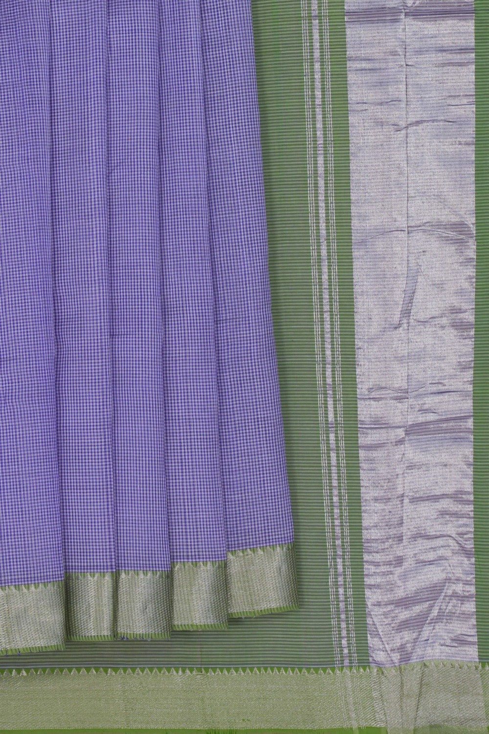 Image of Mangalgiri Purple Saree