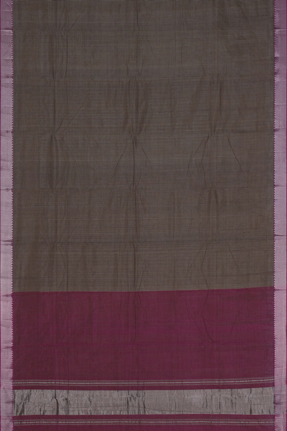 Image of Mangalgiri Grey Saree