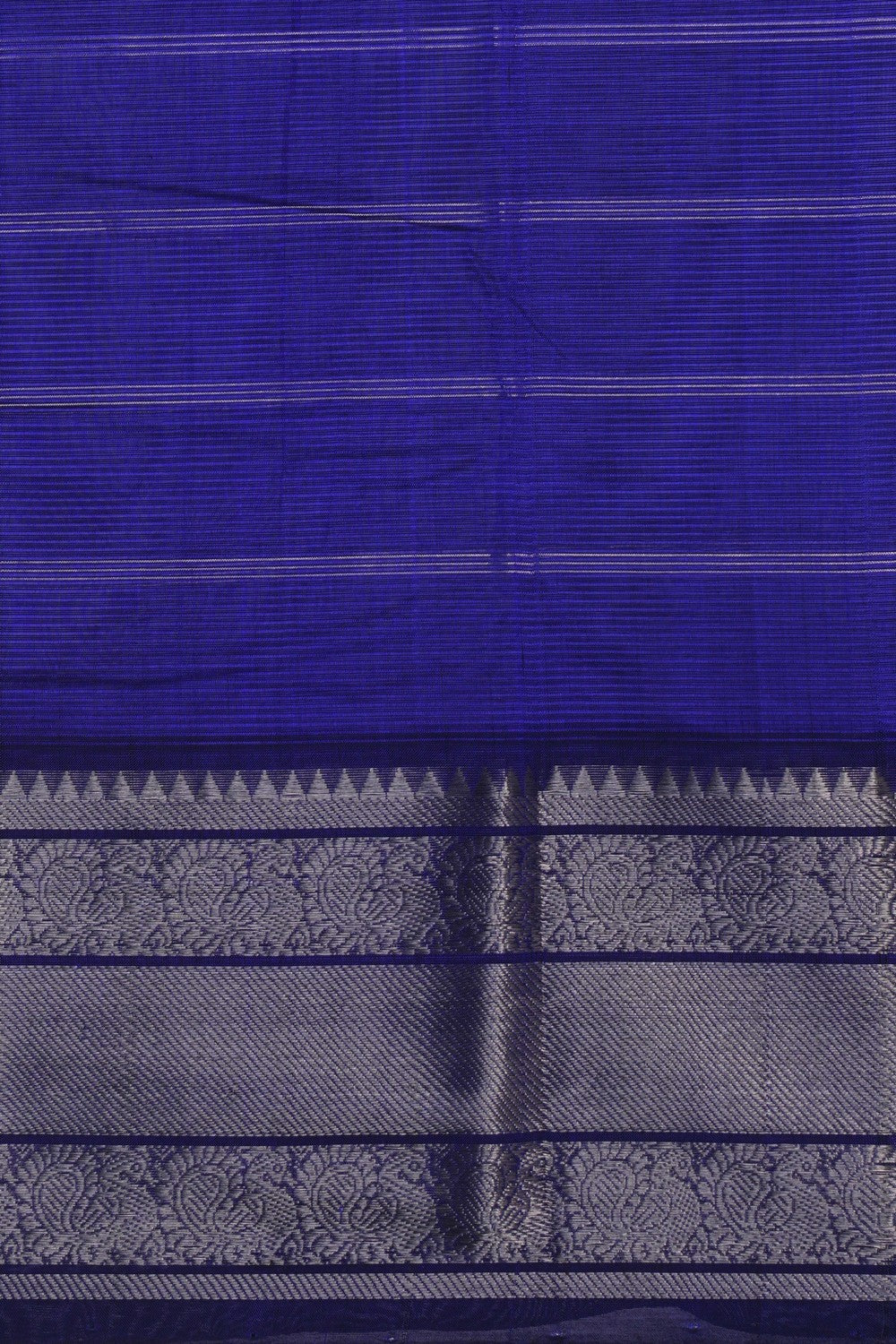 Image of Mangalgiri Zari Kattam Purple Saree