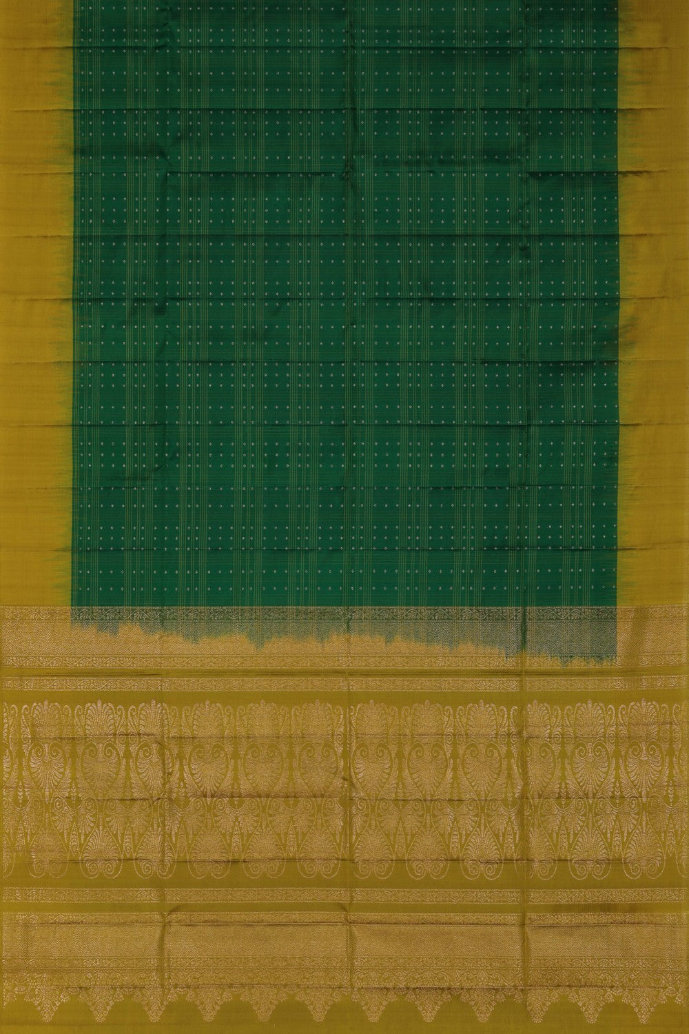 Image of South Silk Green Saree