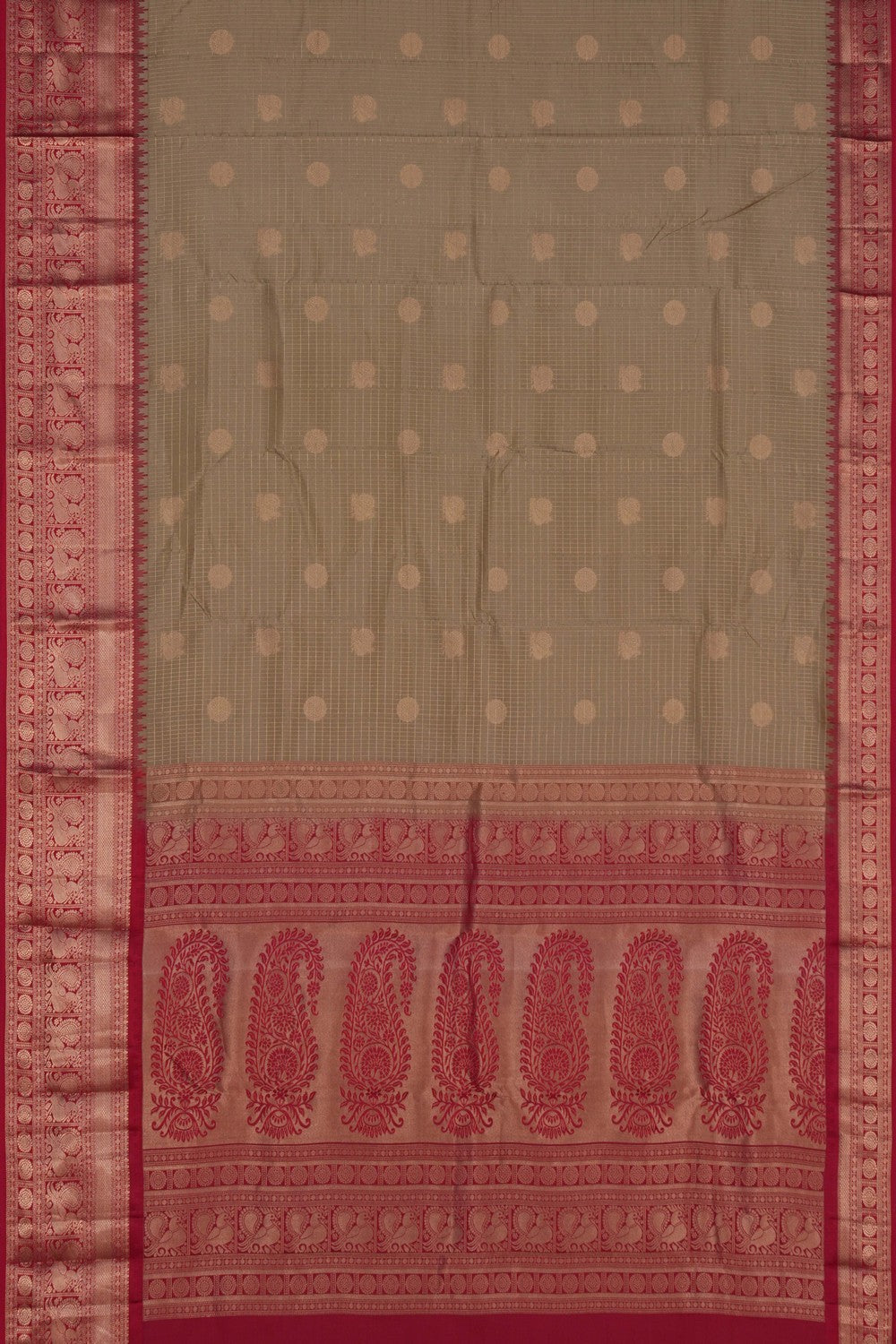 Image of South Silk Beige Saree