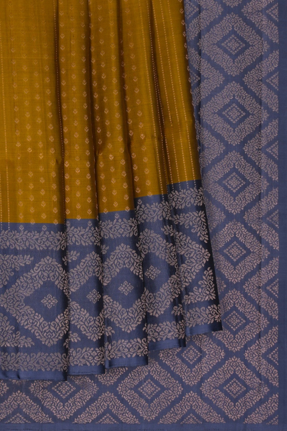 Image of South Silk Mustard Saree