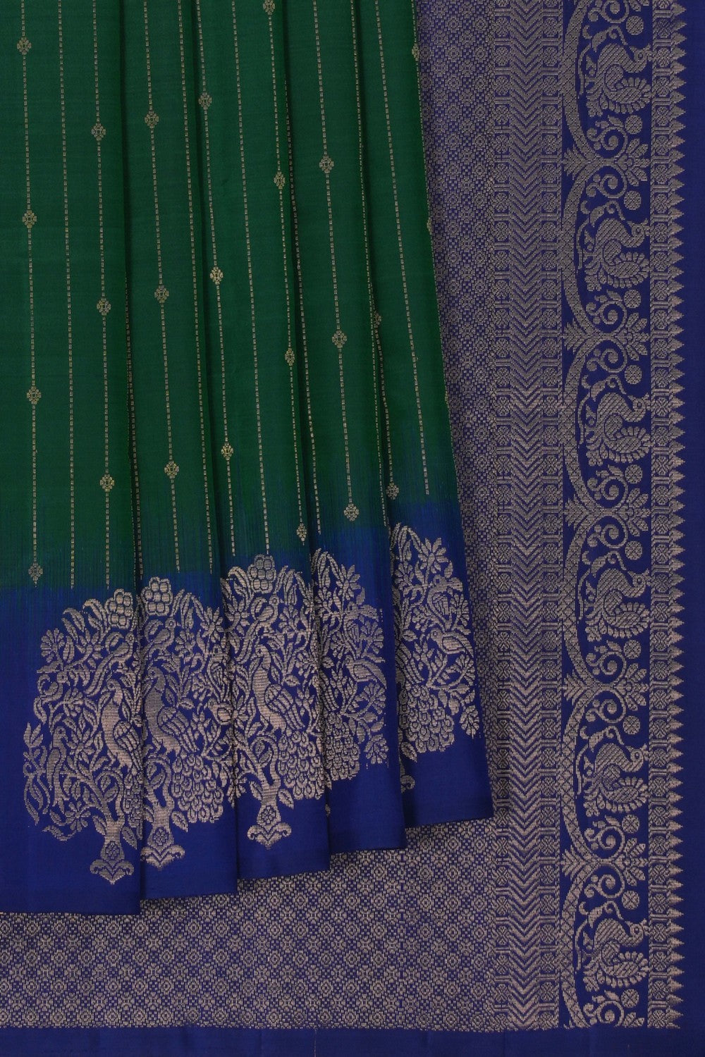 Image of South Silk Green Saree