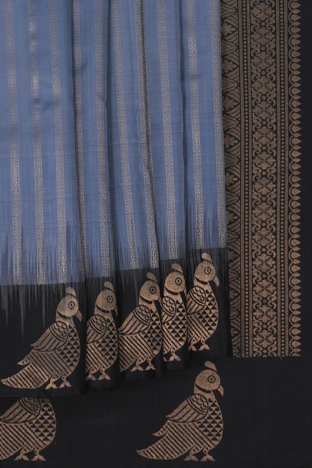 Image of South Silk Grey Saree