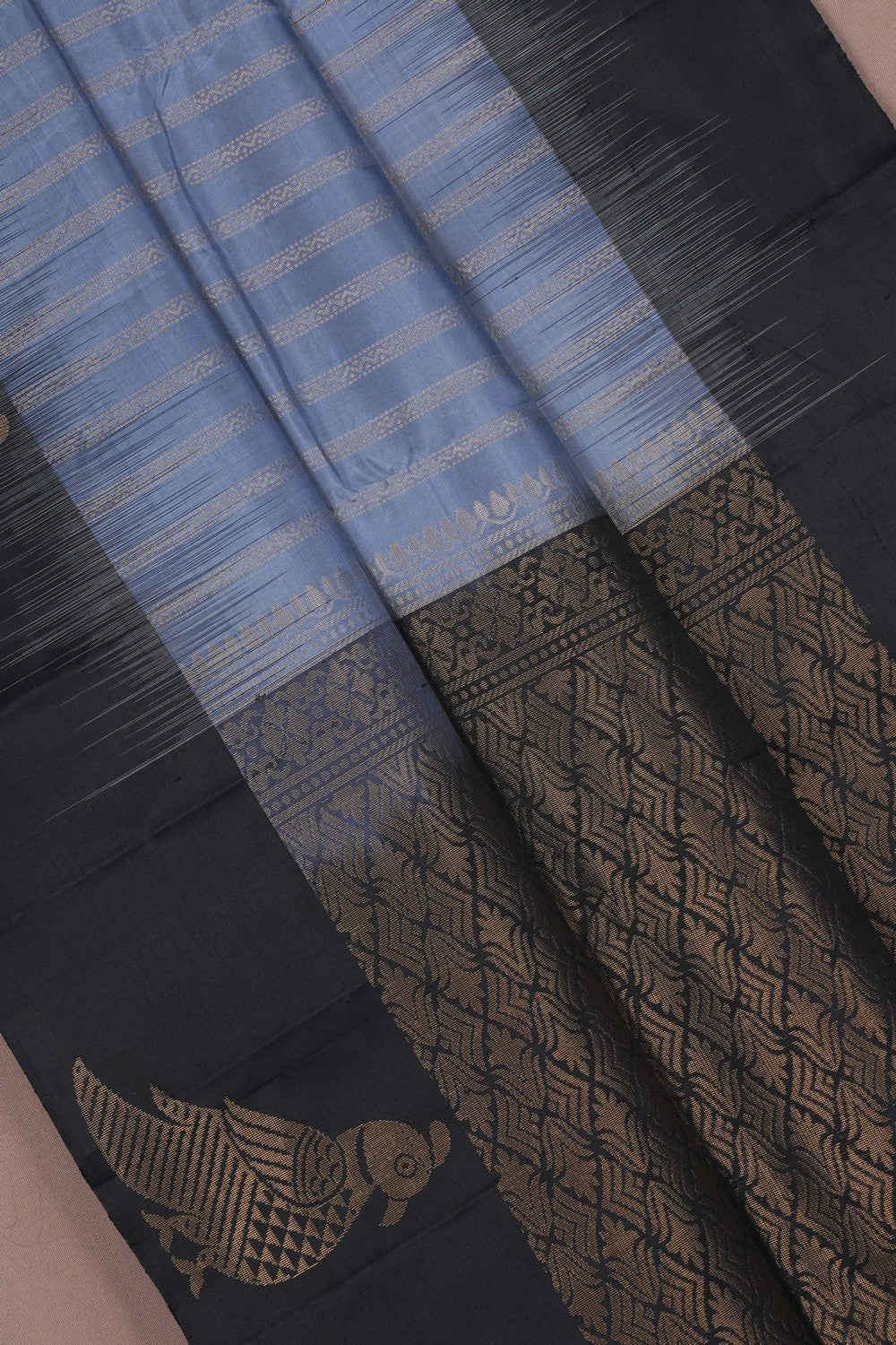 Image of South Silk Grey Saree