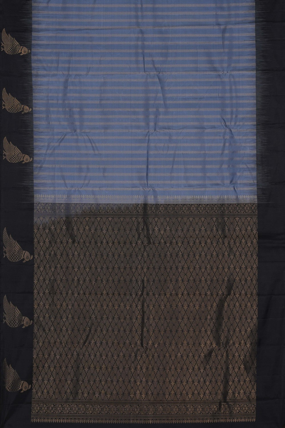 Image of South Silk Grey Saree