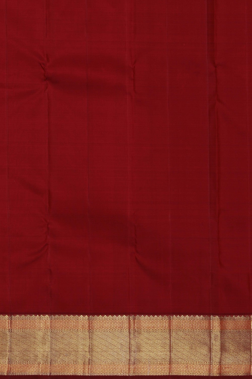Image of An Orange Arani Silk Saree