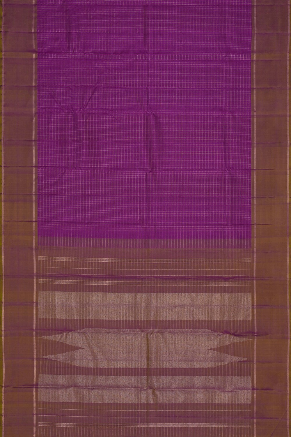 Image of Purple Arani Silk Saree
