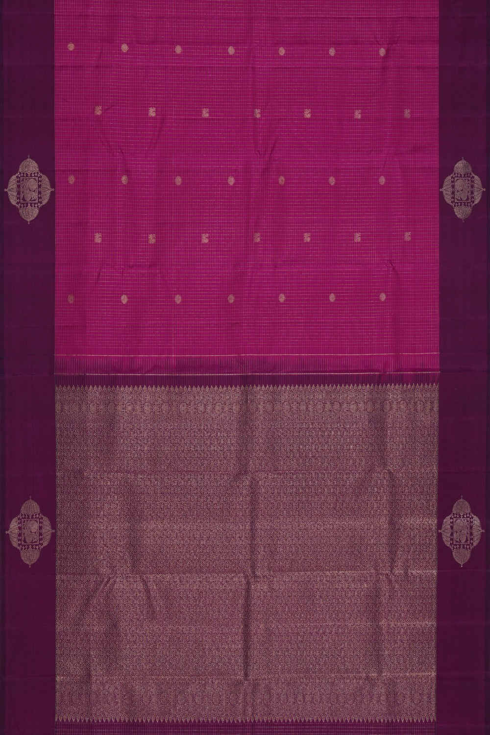 Image of Pink Arani Silk Saree