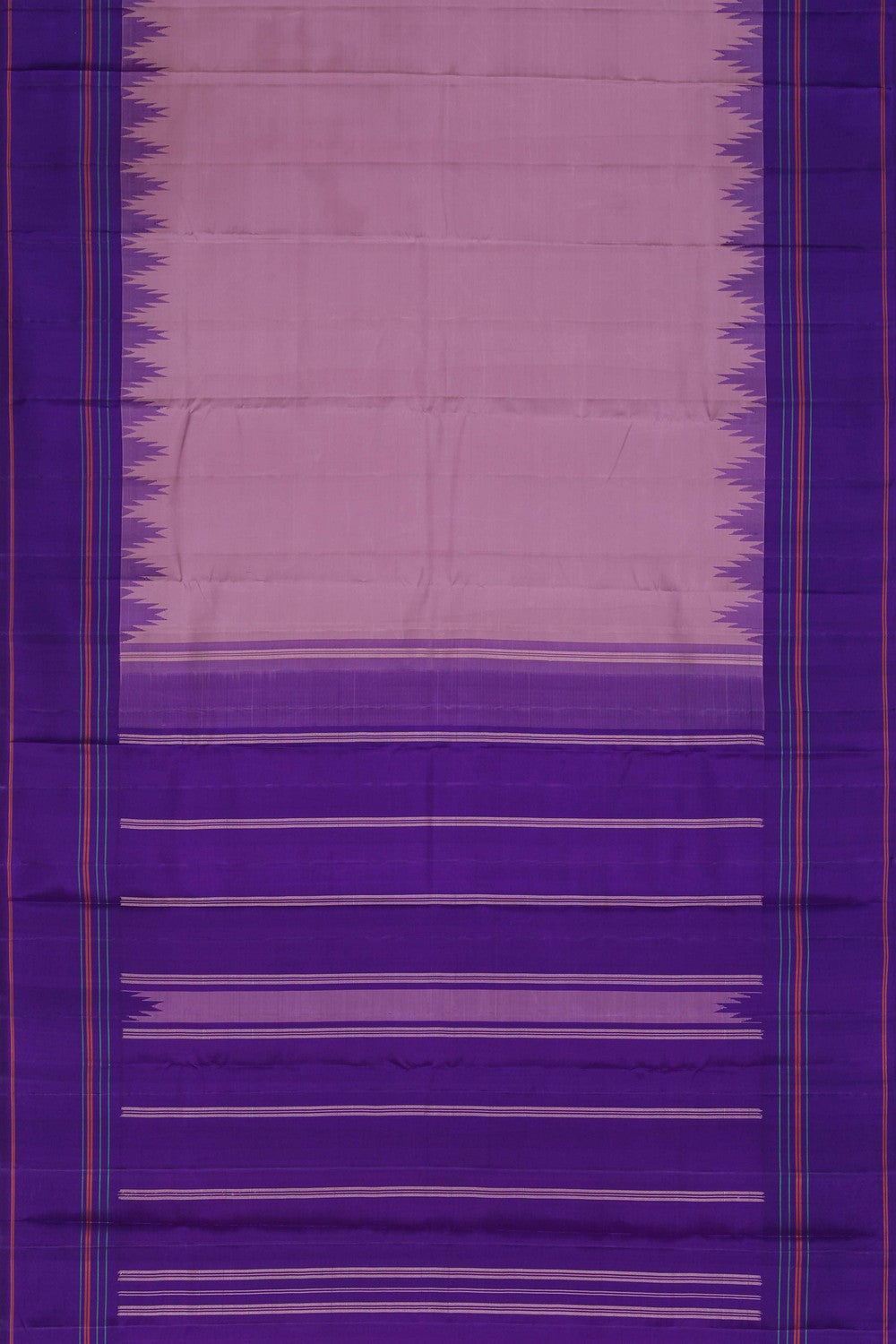 Image of Kanchipuram Silk Pink Saree