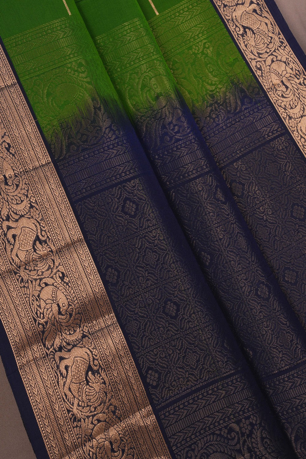 Image of South Silk Green Saree