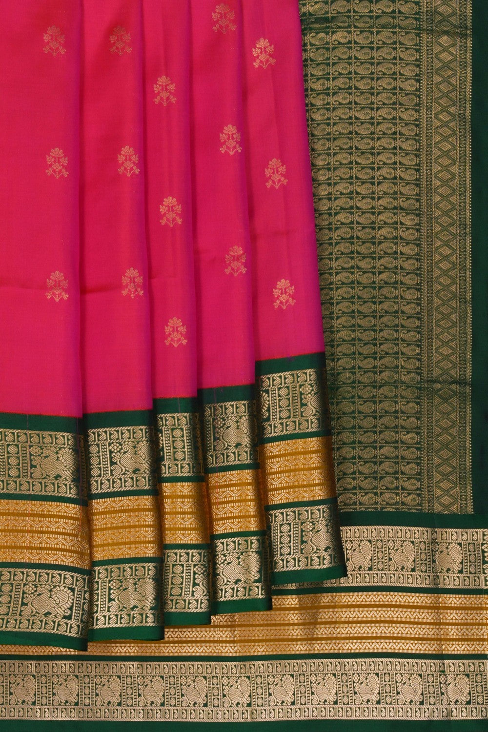 Image of South Silk Pink Saree