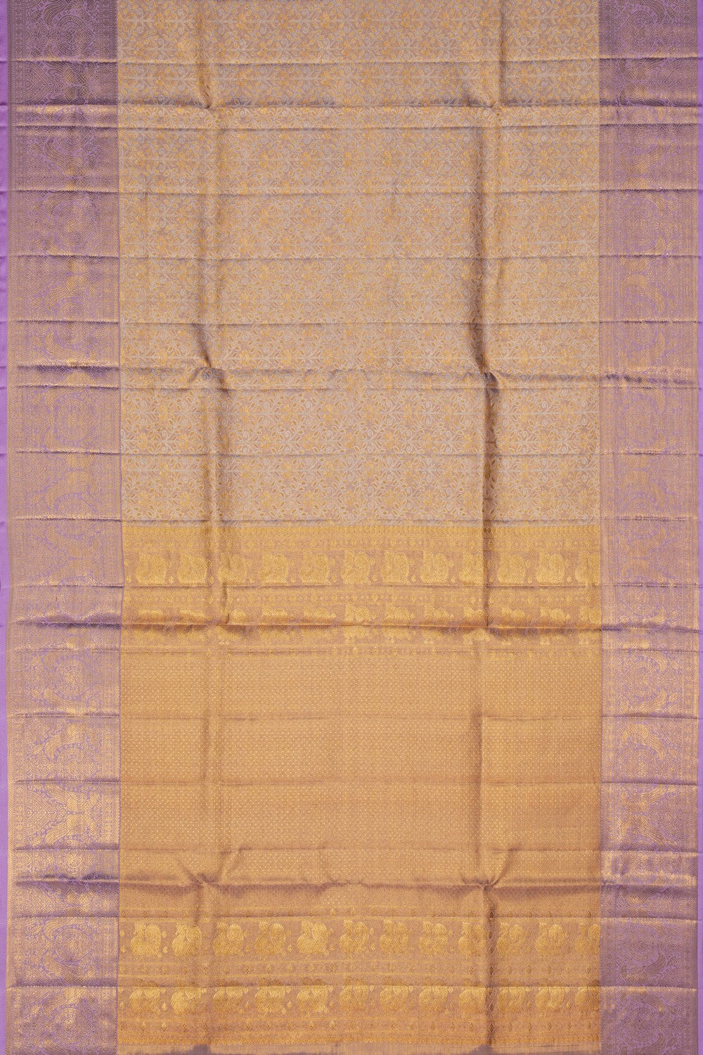 Image of Tissue Brocade Kanchipattu Saree