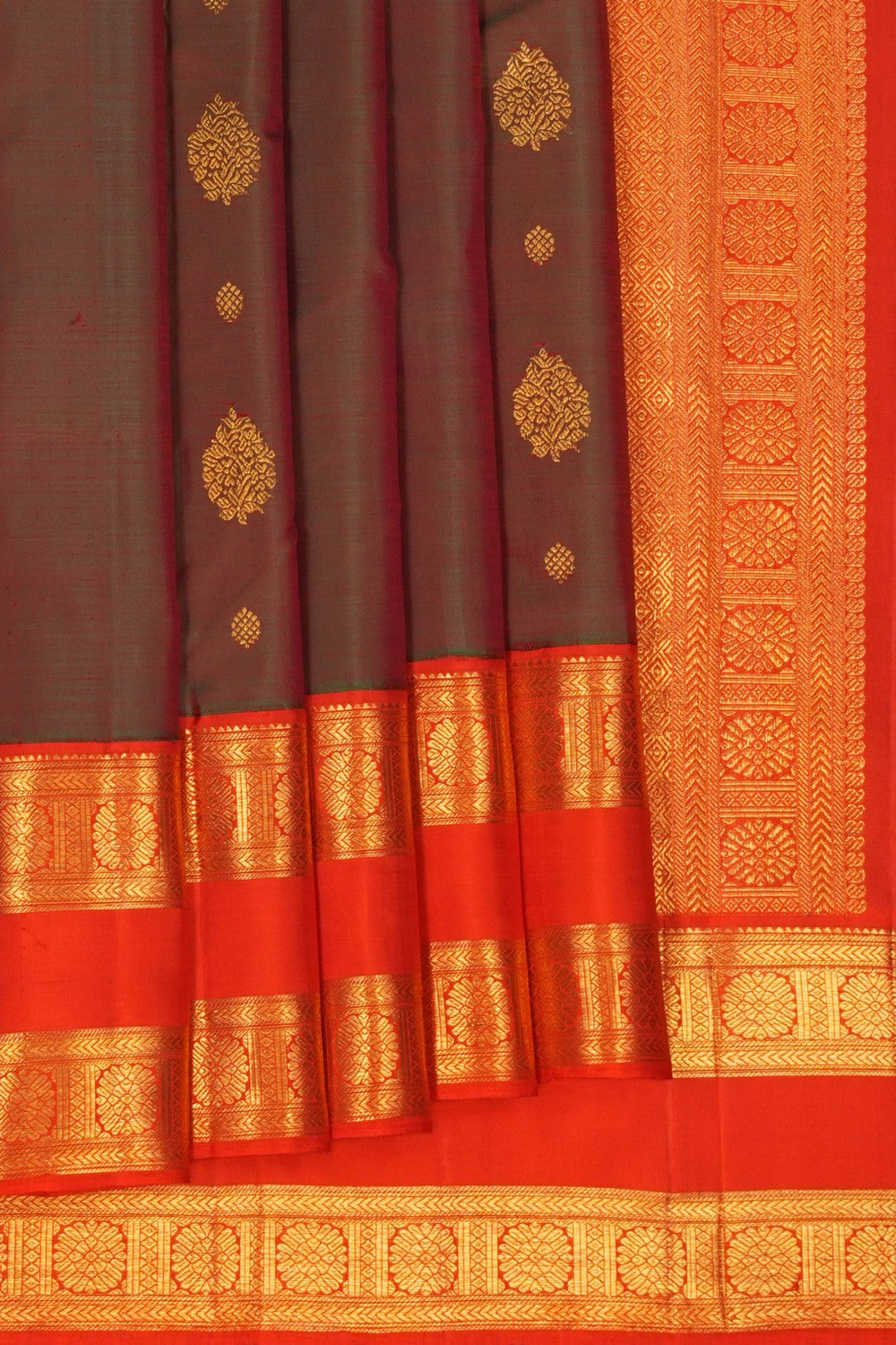 Image of Arani Silk Green Saree